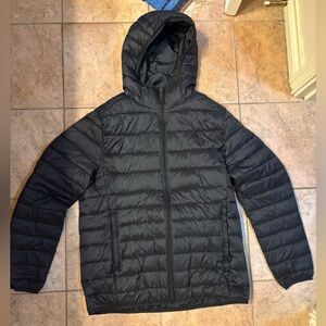 Men's Black Puffer Jacket